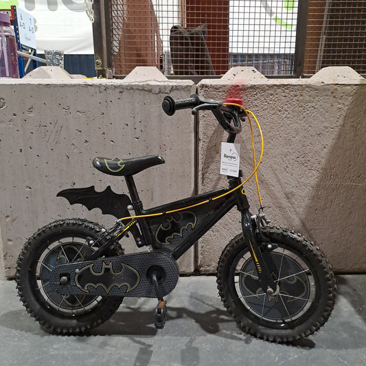 Serviced Children's Batman Bike Black (16")