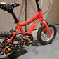 Serviced Children's Raleigh Atom Bike Red and black (12")