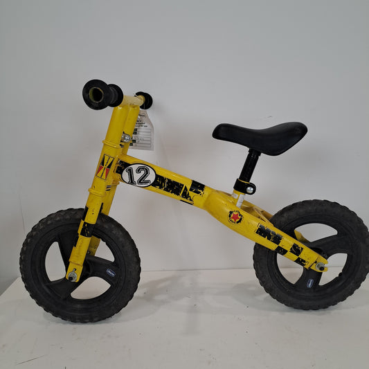 Serviced Children's Chicco Balance Bike Yellow 10" (Pre-loved)
