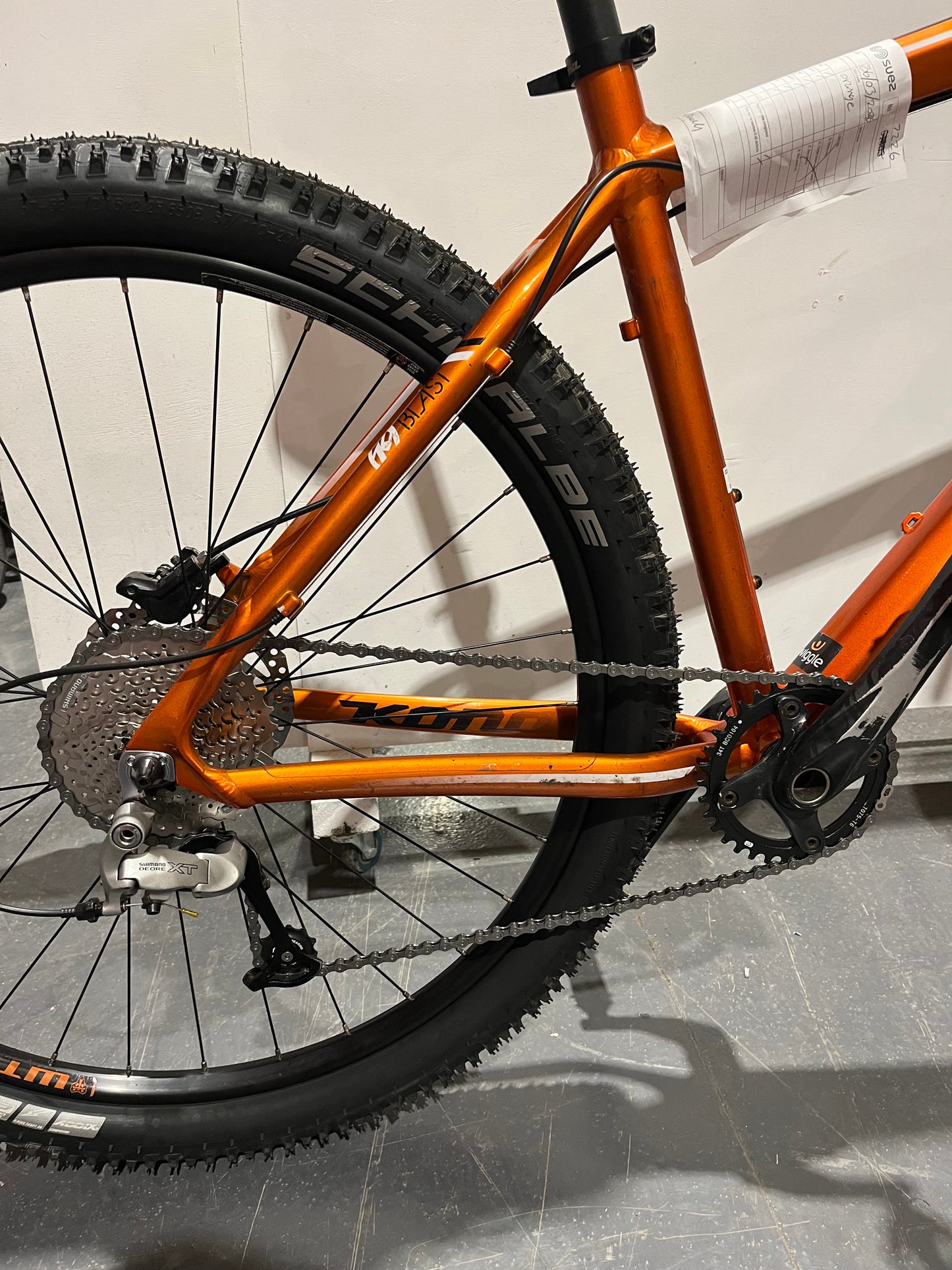 Kona Blast Orange 27.5” Mountain Bike (Pre-Loved)