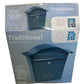 Traditional Dark Green Metal Postbox (Unused)