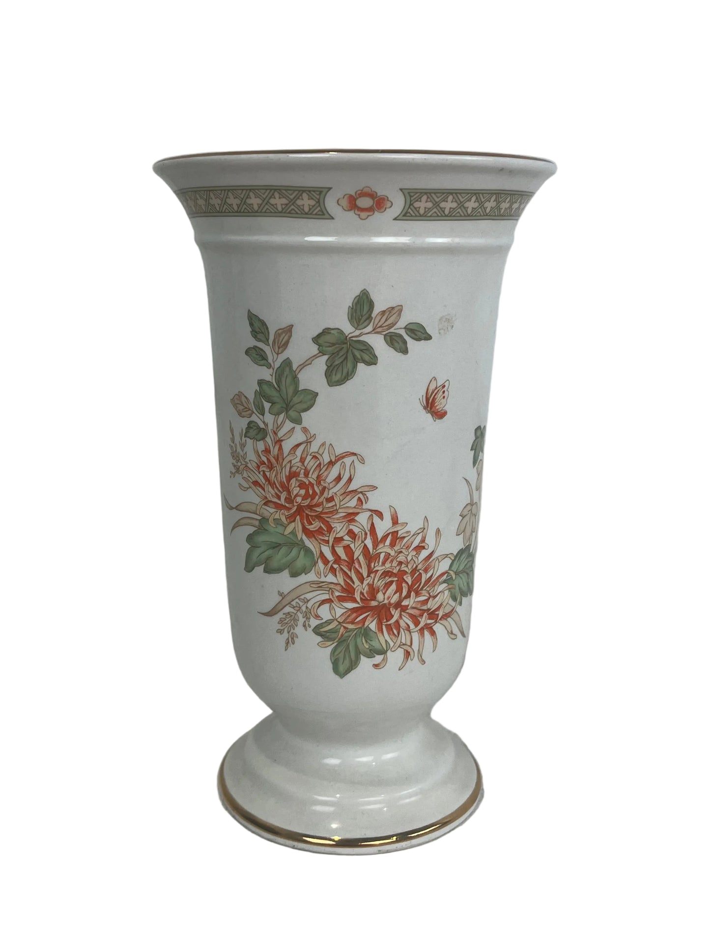 Vintage Chrysanthemum Vase (Pre-Loved)
