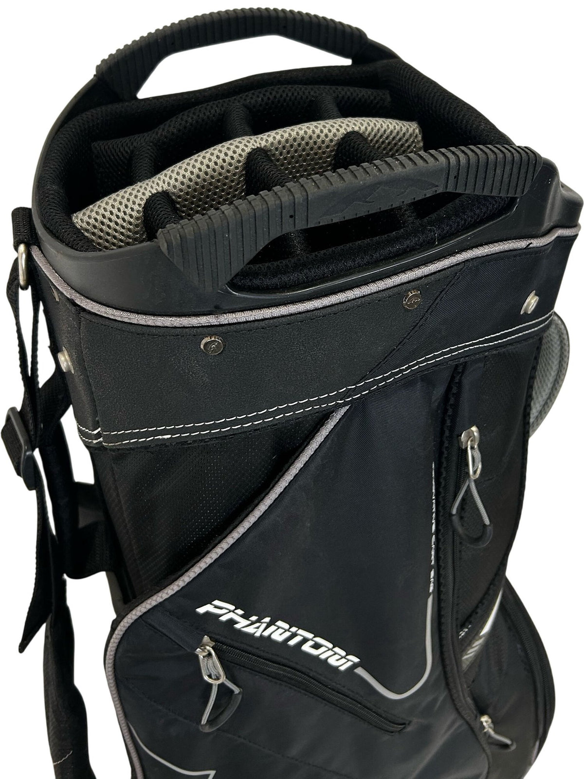 Sun Mountain Phantom 14-Way Golf Cart Bag Black Trolley (Pre-Loved)