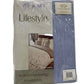Lifestyle Blue Lilac Bedroom Furnishings Curtains (New)