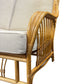 Vintage Bamboo Rattan Conservatory Sofa Two Seater Cane Frame (Pre-Loved)