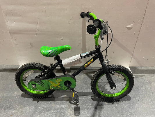 Serviced Claws Green Children's Bike, 14" (Pre-Loved)
