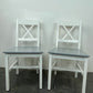 White/Grey Wooden Chairs (Pre-loved)