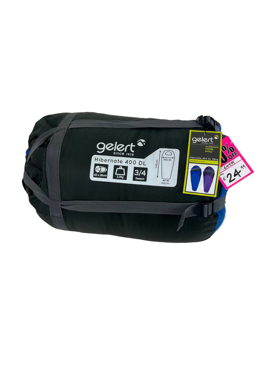 Gelert Blue Hiberate 400 DL Sleeping Bag (Pre-Loved)