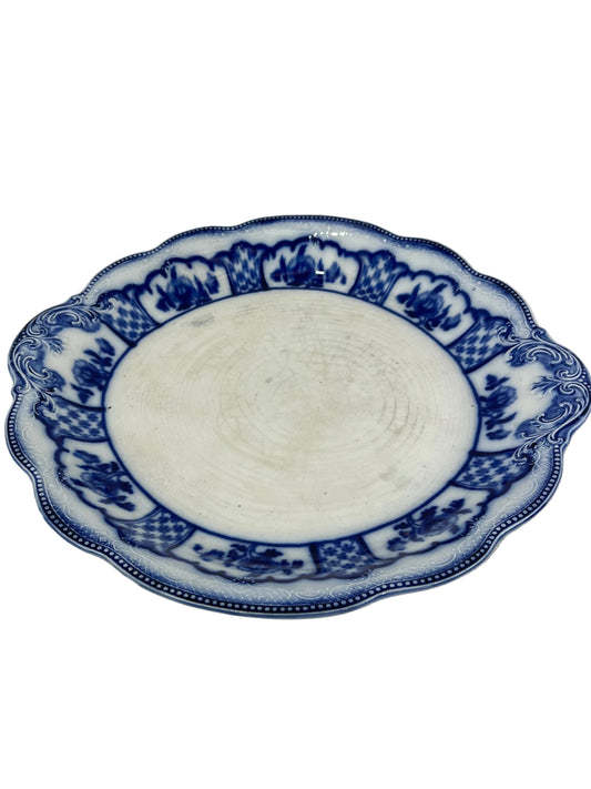 Antique Grindley Flow Blue Plate (Pre-Loved)