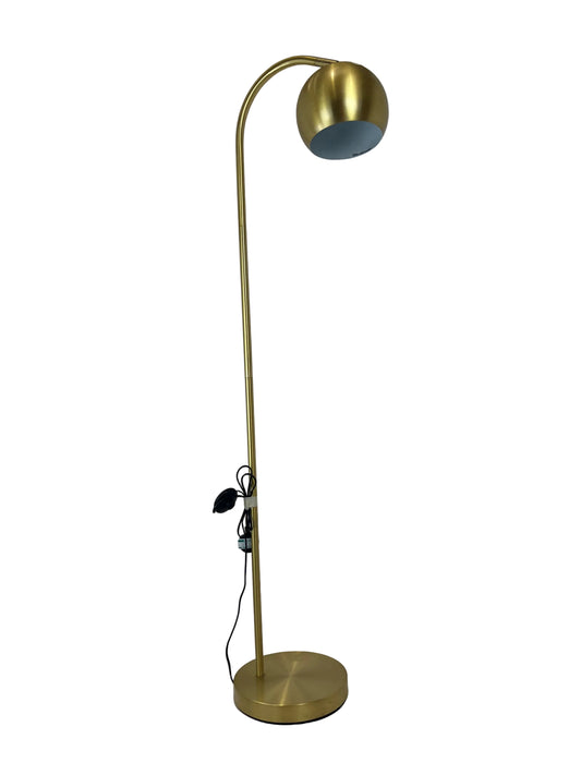 Gold Metallic Floor Lamp (Pre-Loved)