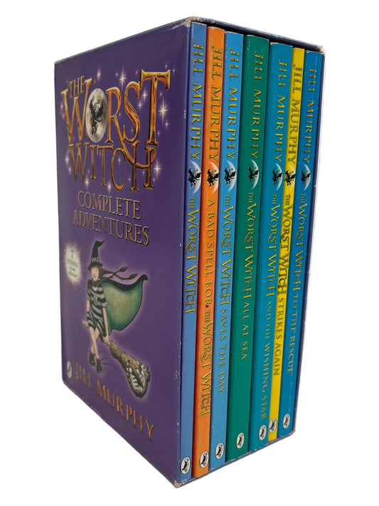 The Worst Witch Complete Adventures Jill Murphy Children's Book Set (Pre-Loved)