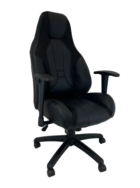 High Back Black Office Chair (Pre-Loved)