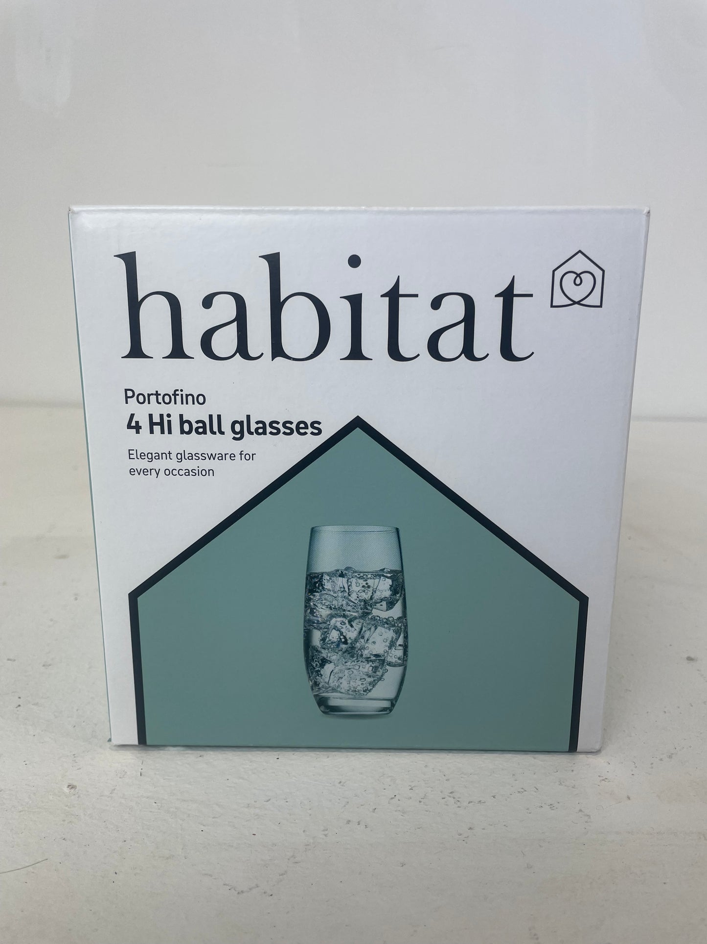 Habitat 4 Hi Ball Glasses (New)