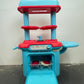 Children’s Blue/Red Toy Kitchen (Pre-loved)