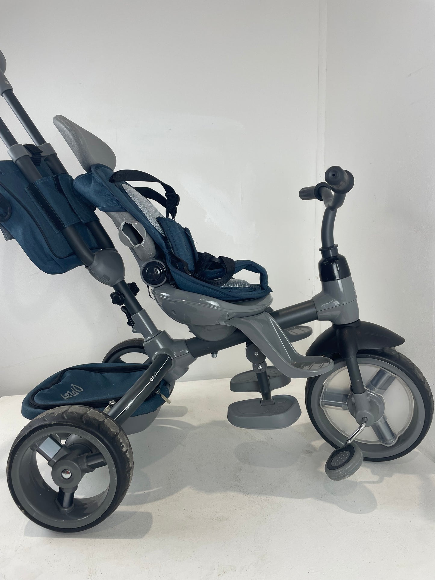 Qplay Toddlers Trike and Pram (Pre-Loved)