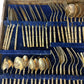 Artisan Bronze Bamboo Flatware Set (Pre-Loved)