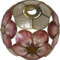 Vintage Seashell Floral Lampshade Stained Glass Style (Pre-Loved)