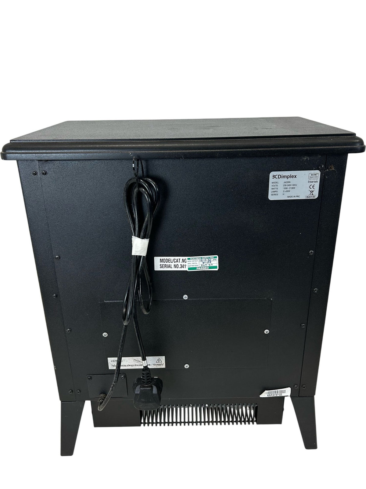 Dimplex Club CLB20E 2kW Optiflame Electric Stove with Remote (Pre-Loved)