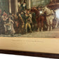 Vintage White Horse Cellar Hatchetts Framed Art Piccadilly Scene (Pre-Loved)