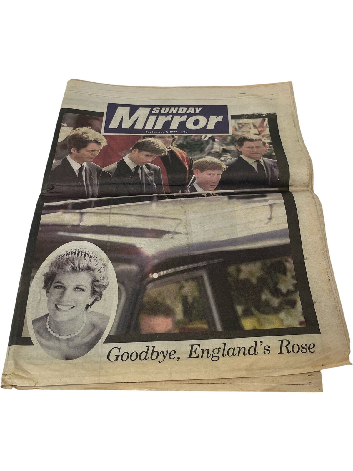 The Mirror Diana Tribute Newspaper Collection (Pre-Loved)