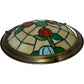 Art Nouveau Stained Glass Lamp Shade Floral Pattern (Pre-Loved)