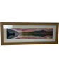 Panoramic Mountain Lake Sunset Framed Landscape Wall Art 99cm (Pre-Loved)