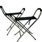Pair of Folding Walking Stick Seat Stools (Pre-Loved)