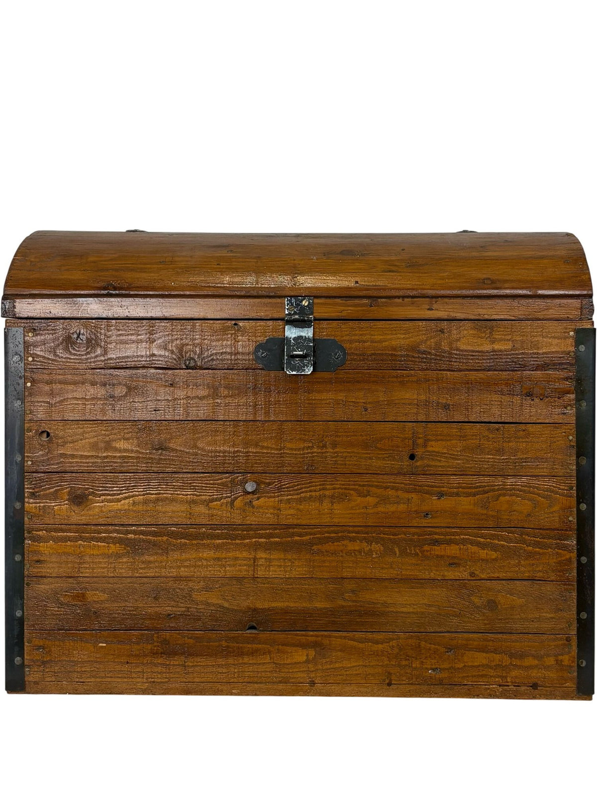 Vintage-Style Wooden Storage Chest Trunk (Pre-Loved)