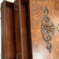 Vintage Antique Secretary Wooden Desk Carved Front Writing Bureau (Pre-Loved)