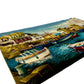 Vintage Carpets of Worth Axminster Harbour Picture Rug Wall Hanging (Pre-Loved)