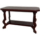 Vintage Wooden Rectangular Mahogany Style Side Table (Pre-Loved)