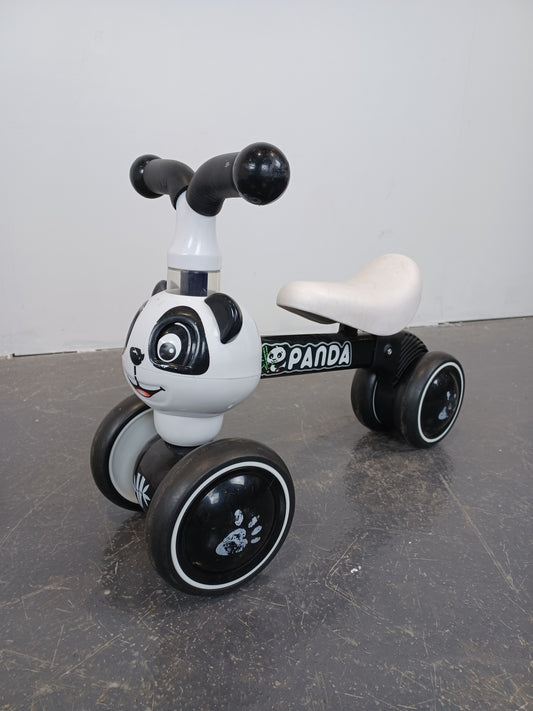 Childrens Panda Push Bike Black and White (Pre-loved)