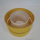 Double Banded Yellow Lamp Shade (Pre-loved)