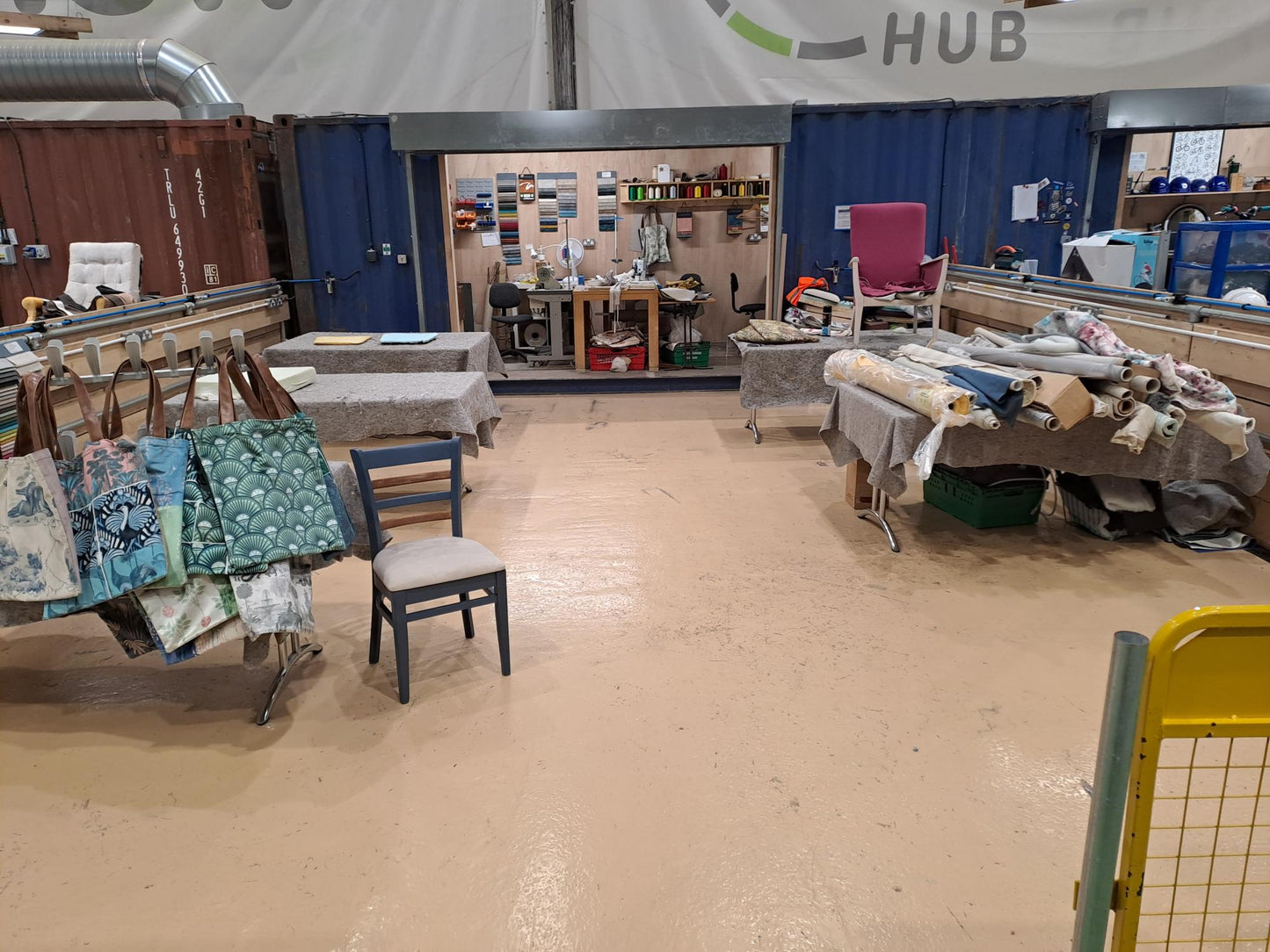 Upcycle a dining chair workshop - painting & upholstery techniques