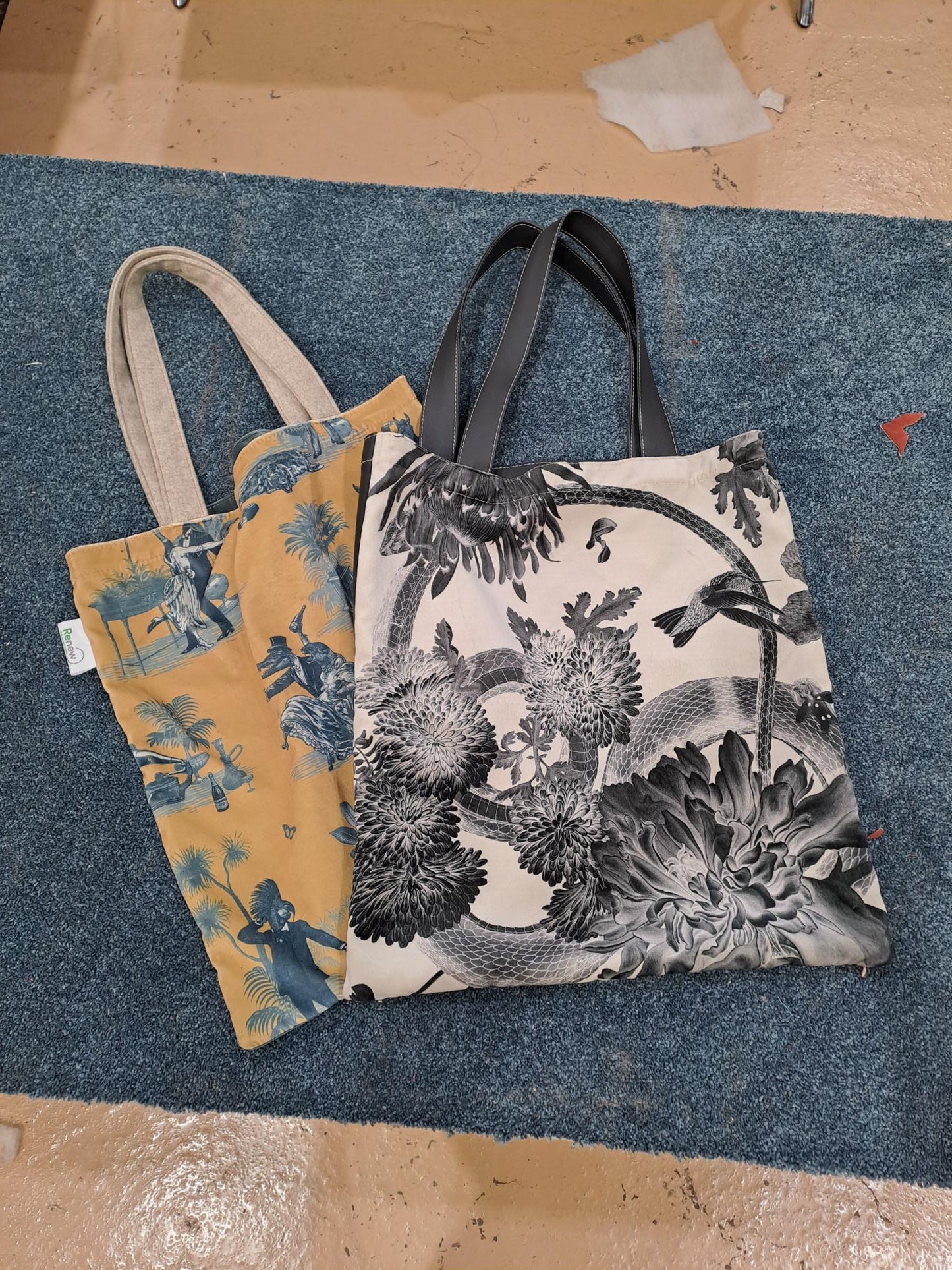 Sew your own Tote bag from sustainable materials - Beginner / Intermediate workshop