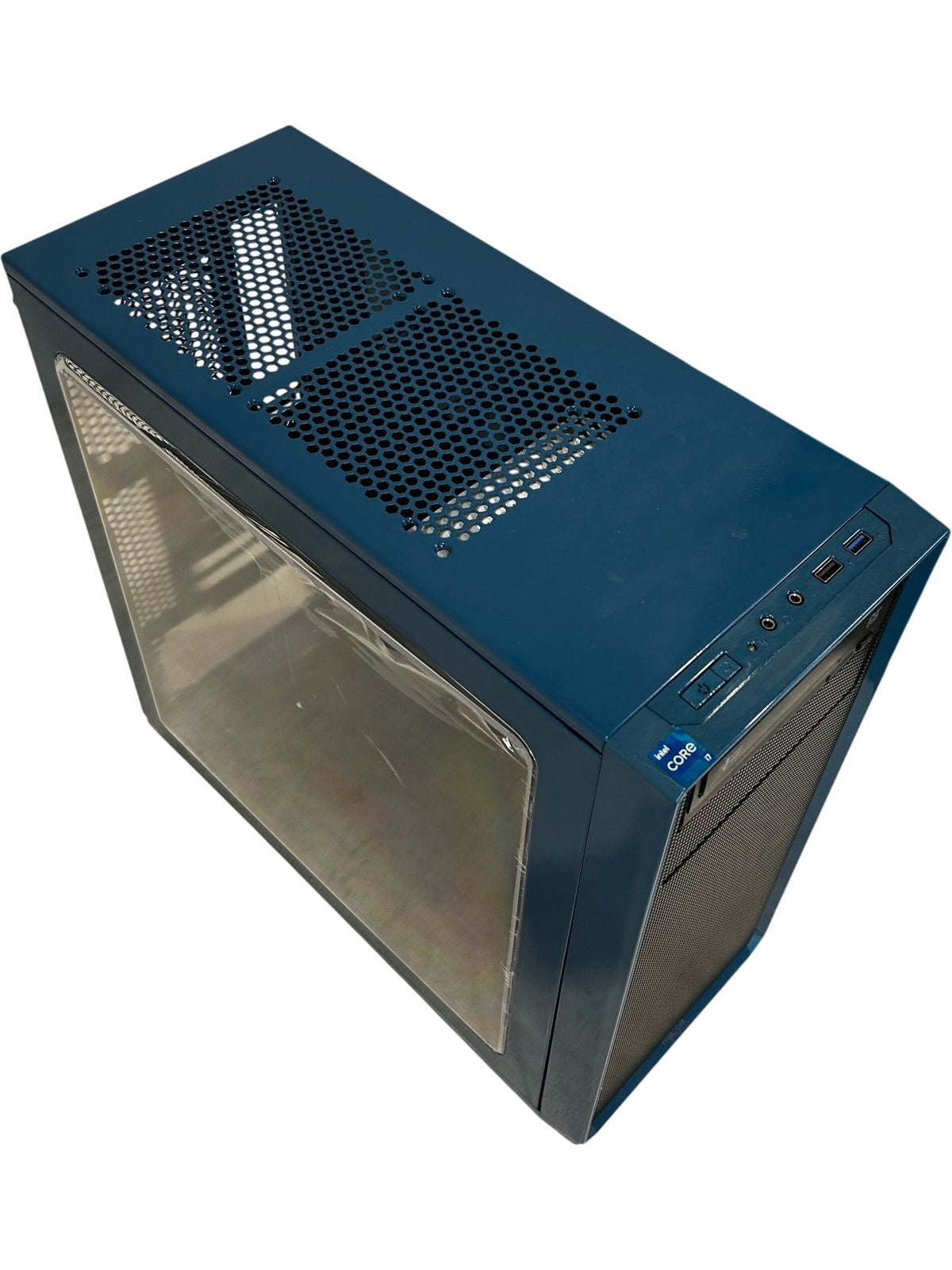 Fractal Design Core 2300 Blue Mid Tower PC Case with Dual Fans (Pre-Loved)