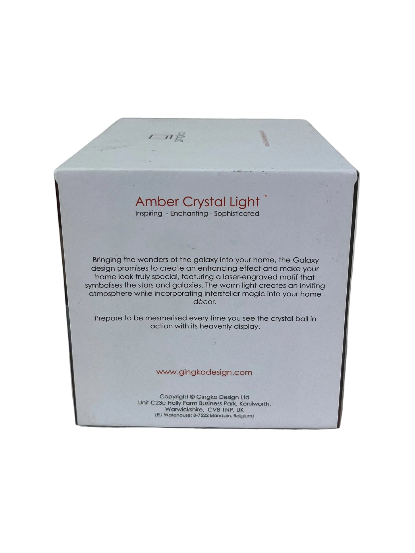 Gingko Design Galaxy Amber Crystal Light (New)