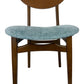 Pair of Danish Mid Century 1960s Dining Chairs Pre-Loved)