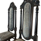 Antique Ornate Wooden Chairs Set with Upholstered Backrest (Pre-Loved)