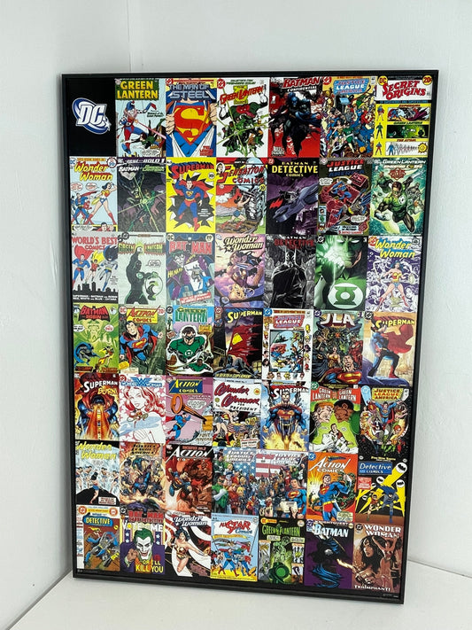 DC Comics Framed Wall Art (Pre-loved)