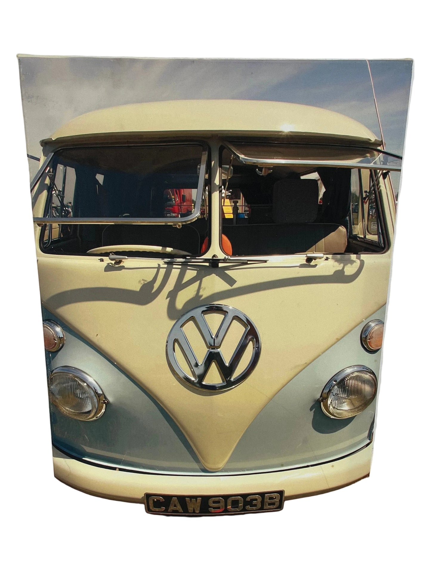 Medium Volkswagen Spilt Screen Camper Van Canvas (Pre-Loved)