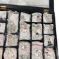 Crystal Figurine Collection Display Case Assorted Animals Set (Pre-Loved)