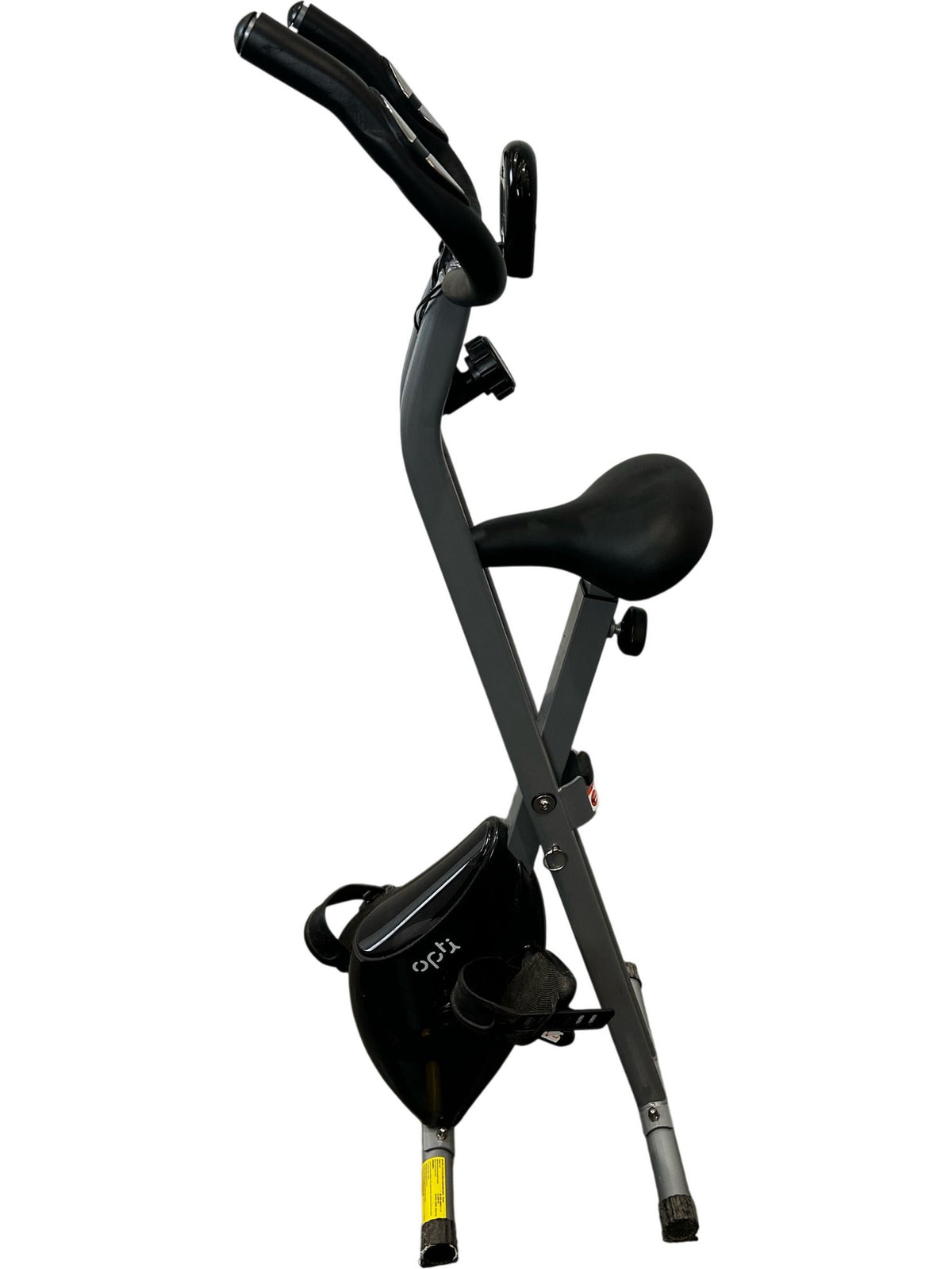 Opti Folding Exercise Bike LCD Display Compact Home Fitness Cycle (Pre-Loved)