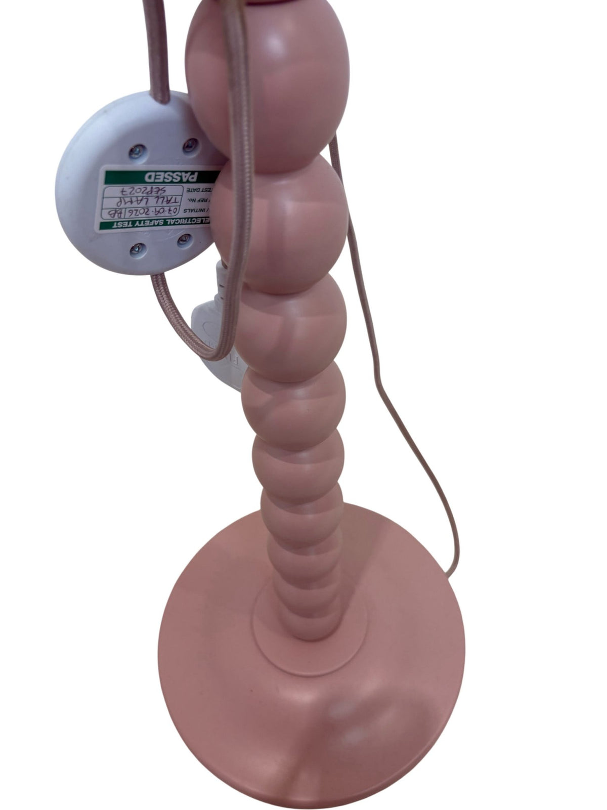 Modern Pink Floor Lamp 140cm (Pre-Loved)