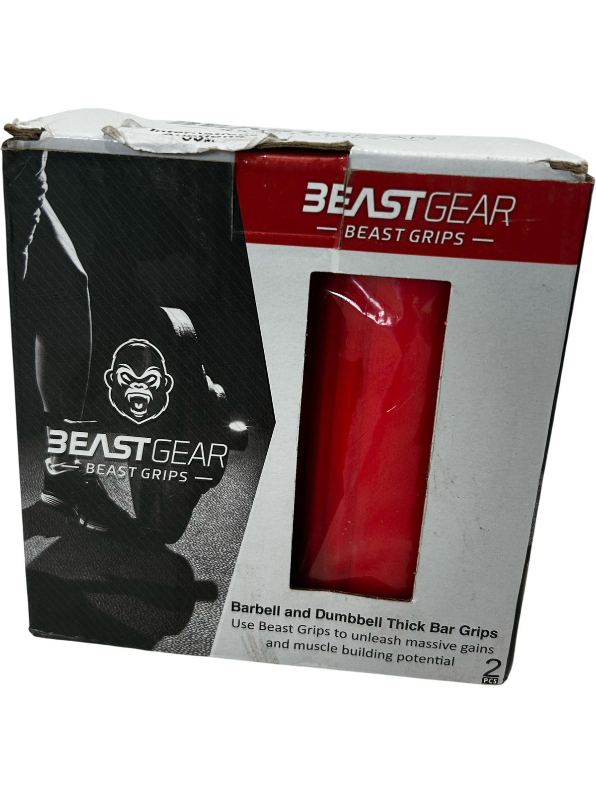 Beast Gear Barbell And Dumbbell Thick Bar Grips (Unused)