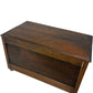 Antique Wooden Storage Chest on Casters with Hinged Lid (Pre-Loved)