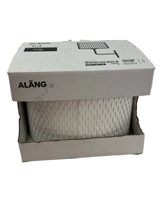 Ikea ALANG White Woven Wall Lamp (New)