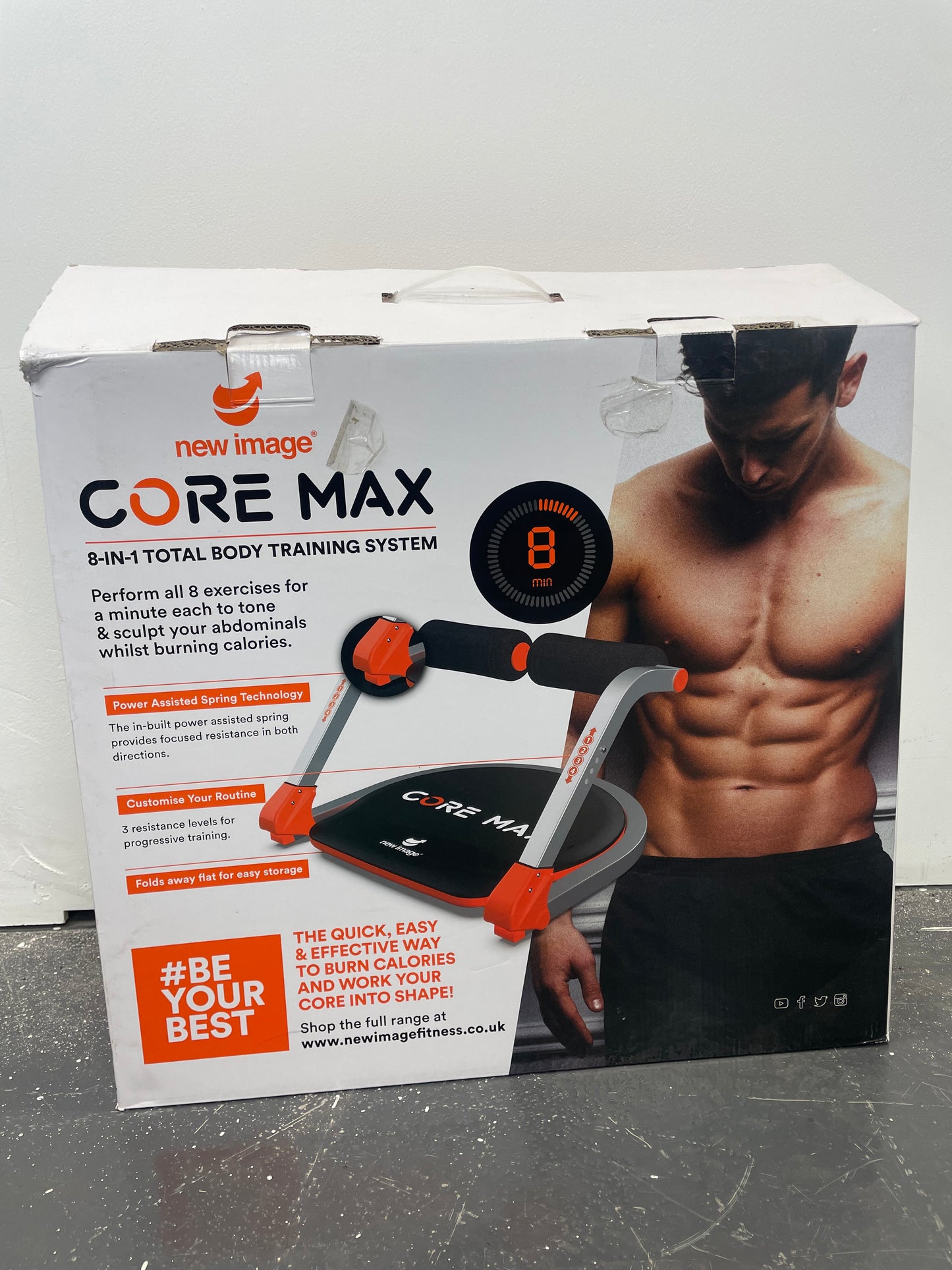 Core Max 8-in-1 Body Training System (Pre-loved)