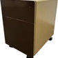 Metal 2 Drawer Mobile Filing Cabinet with Wheels (Pre-Loved)