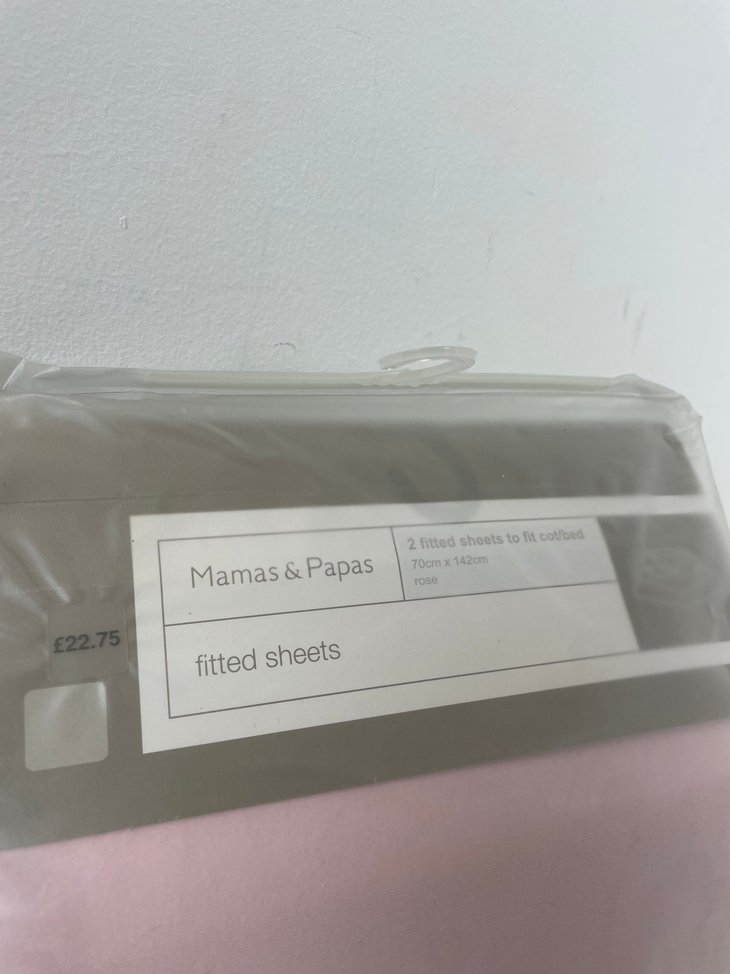 Mamas And Papas Fitted Cot Sheets (New)